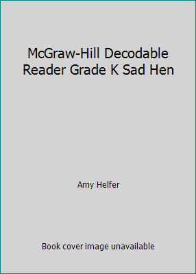 McGraw-Hill dekodierbares Lesegerät Klasse K traurige Henne von Amy Helfer - Bild 1 von 1