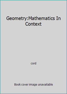 Geometry:Mathematics In Context by cord - Picture 1 of 1