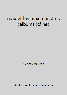 max et les maximonstres (album) (cf ne) by Sendak Maurice - Picture 1 of 1