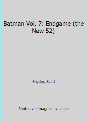 Batman Vol. 7: Endgame (the New 52) par Snyder, Scott - Photo 1/1