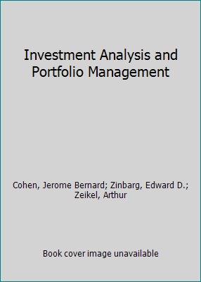 Investment Analysis and Portfolio Management