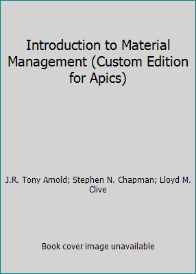 Introduction to Material Management (Custom Edition for Apics) - Picture 1 of 1
