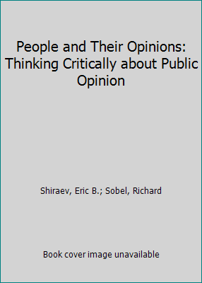 People and Their Opinions: Thinking Critically ... 1138039152 Book Cover