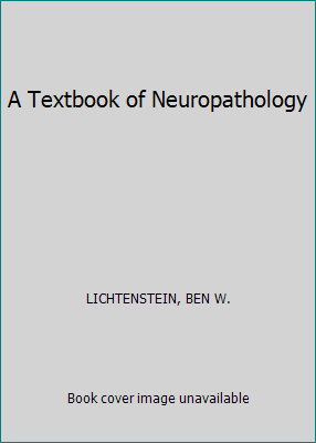 A Textbook of Neuropathology B004WGH3FS Book Cover