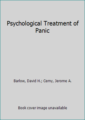 Psychological Treatment of Panic 0898622034 Book Cover