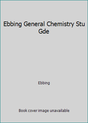 Ebbing General Chemistry Stu Gde 0395314933 Book Cover