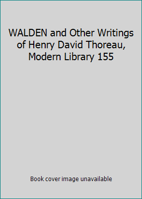 WALDEN and Other Writings of Henry David Thorea... B00KJ2AWE8 Book Cover