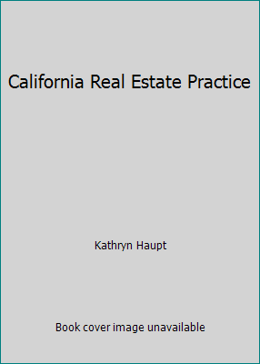California Real Estate Practice 188705121X Book Cover