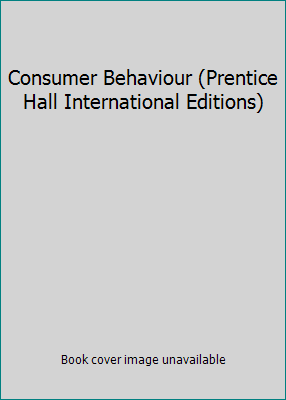 Consumer Behaviour (Prentice Hall International... 013719501X Book Cover
