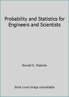 Probability and Statistics for Engineers and Sc... 0029799104 Book Cover