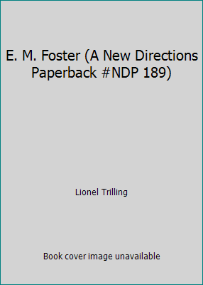 E. M. Foster (A New Directions Paperback #NDP 189) B004TNY4MY Book Cover