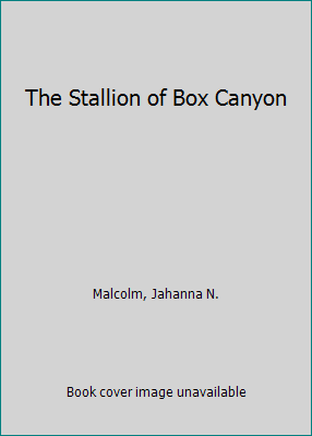 The Stallion of Box Canyon [Large Print] 0836822838 Book Cover