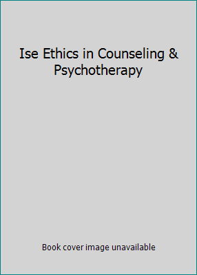 Ise Ethics in Counseling & Psychotherapy 1439042020 Book Cover