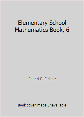 Elementary School Mathematics Book, 6 B000EPWCOI Book Cover