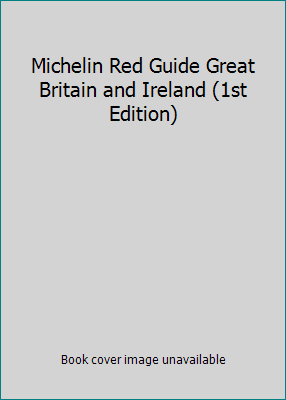 Michelin Red Guide Great Britain and Ireland (1... 2060065798 Book Cover