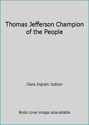 Thomas Jefferson Champion of the People 0695486802 Book Cover