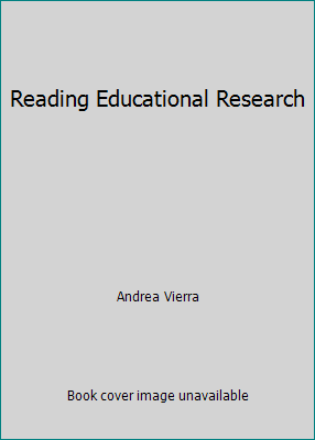 Reading Educational Research 0897875222 Book Cover