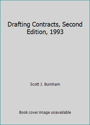 Drafting Contracts, Second Edition, 1993 0874733138 Book Cover