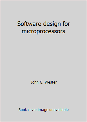 Software design for microprocessors B007EUYI8Y Book Cover
