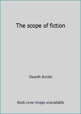 The scope of fiction B000OIUK62 Book Cover