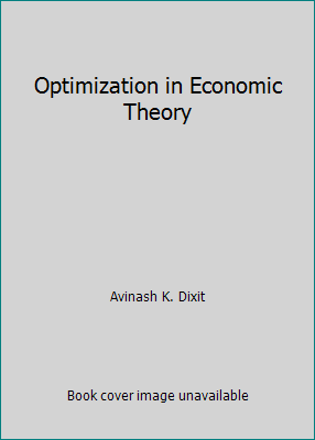 Optimization in Economic Theory 0198772114 Book Cover