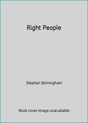 Right People B003L1ZSW0 Book Cover