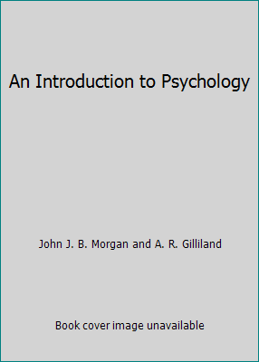 An Introduction to Psychology B002QUGGW8 Book Cover