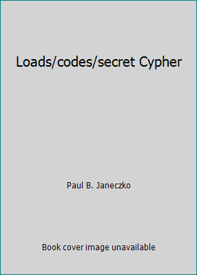 Loads/codes/secret Cypher 0246128623 Book Cover