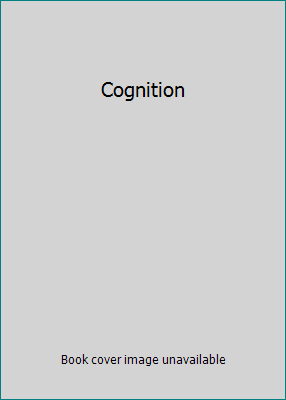 Cognition 013198229X Book Cover