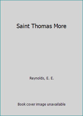 Saint Thomas More B001GXWWME Book Cover