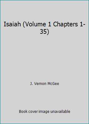 Isaiah (Volume 1 Chapters 1-35) B004NR445I Book Cover