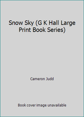Snow Sky (G K Hall Large Print Book Series) [Large Print] 0816151989 Book Cover
