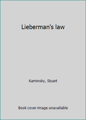 Lieberman's law B0006QSS16 Book Cover