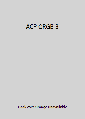 ACP ORGB 3 1305031202 Book Cover