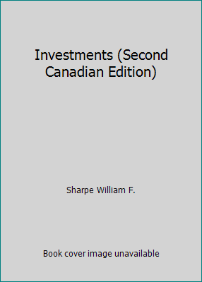 Investments (Second Canadian Edition) 013260423X Book Cover