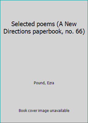 Selected poems (A New Directions paperbook, no.... B0006AV1MU Book Cover