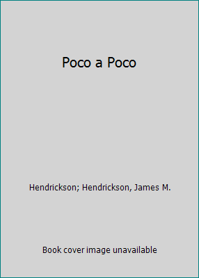 Poco a Poco 0838418511 Book Cover