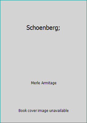 Schoenberg; 0836957830 Book Cover