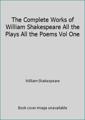 The Complete Works of William Shakespeare All t... B003MADY08 Book Cover