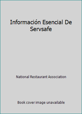 Información Esencial De Servsafe 1582802335 Book Cover