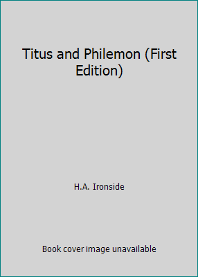 Titus and Philemon (First Edition) B01I23T30O Book Cover