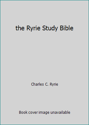 the Ryrie Study Bible 0802474322 Book Cover