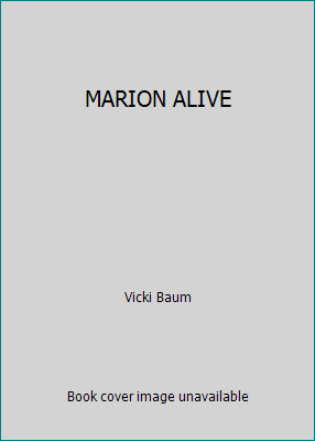 MARION ALIVE B00B5C4XJQ Book Cover