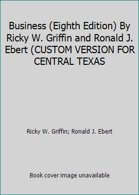 Business (Eighth Edition) By Ricky W. Griffin a... 0536945985 Book Cover