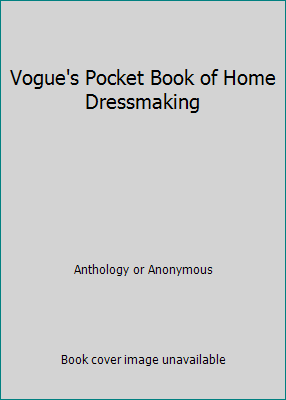 Vogue's Pocket Book of Home Dressmaking B000HF09Y0 Book Cover
