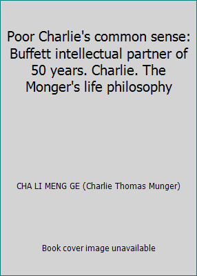 Poor Charlie's common sense: Buffett intellectu... [Unknown] 9868685737 Book Cover