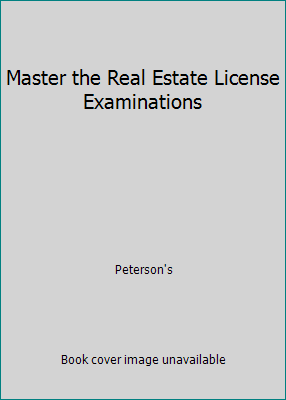 Master the Real Estate License Examinations 0768943396 Book Cover