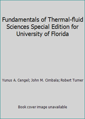 Fundamentals of Thermal-fluid Sciences Special ... 0077537815 Book Cover