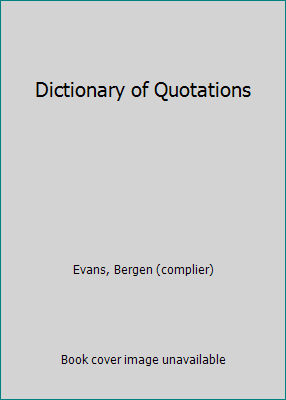 Dictionary of Quotations B00NSV11OC Book Cover