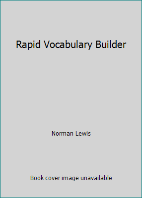 Rapid Vocabulary Builder B000URFFZI Book Cover